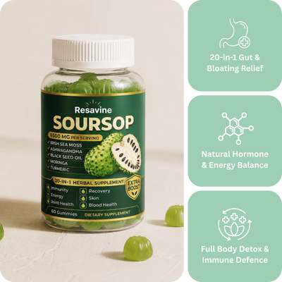20-1 Herb Blend Soursop Gummies