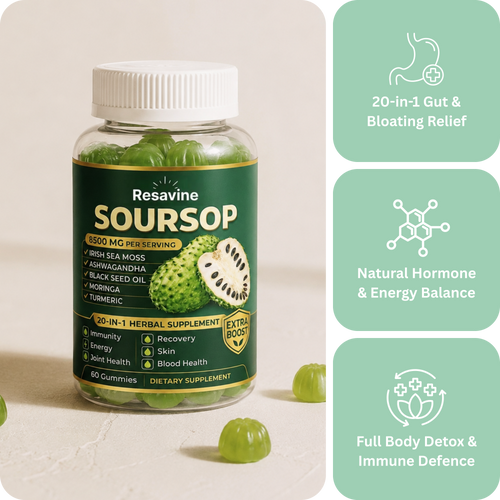 20-1 Herb Blend Soursop Gummies
