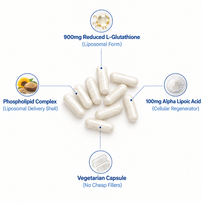 Liposomal Glutathione Supplement with Alpha Lipoic Acid